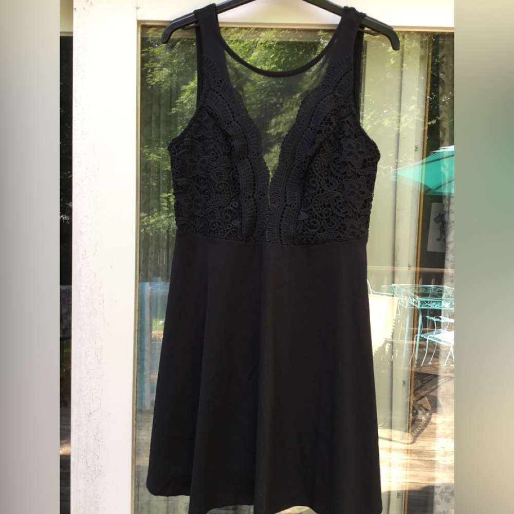 Lulus XL Black dress EUC